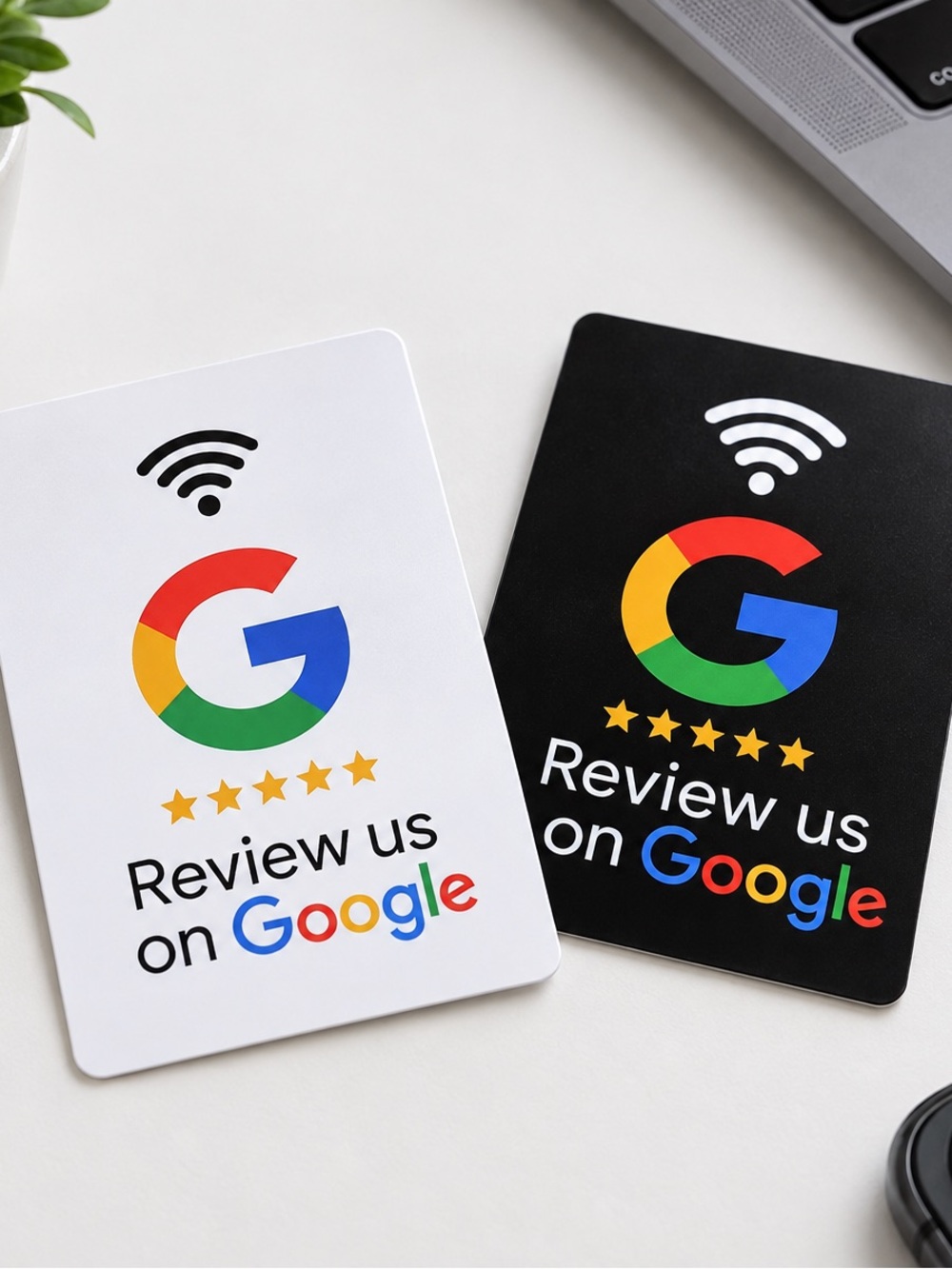 Google review card tap with phone for google reviews perfect to resell or use